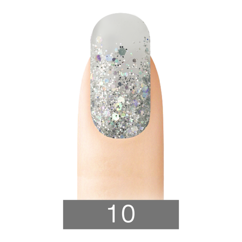 Cre8tion Nail Art Glitter, 010, 0.5oz KK1031 